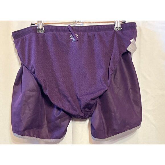 C9 Champion Womens Purple Athletic Running Shorts Size M Polyester Mesh Trim - Picture 10 of 11